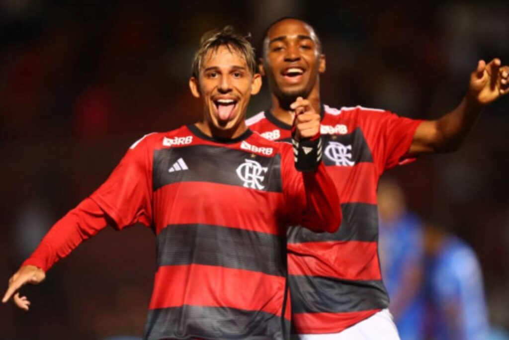 Werton fez um dos gols da vitória do Flamengo. Foto: Gilvan de Souza/CRF