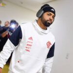 Gabigol e Flamengo paralisaram as conversas para renovação do contrato. Foto: Marcelo Cortes/CRF