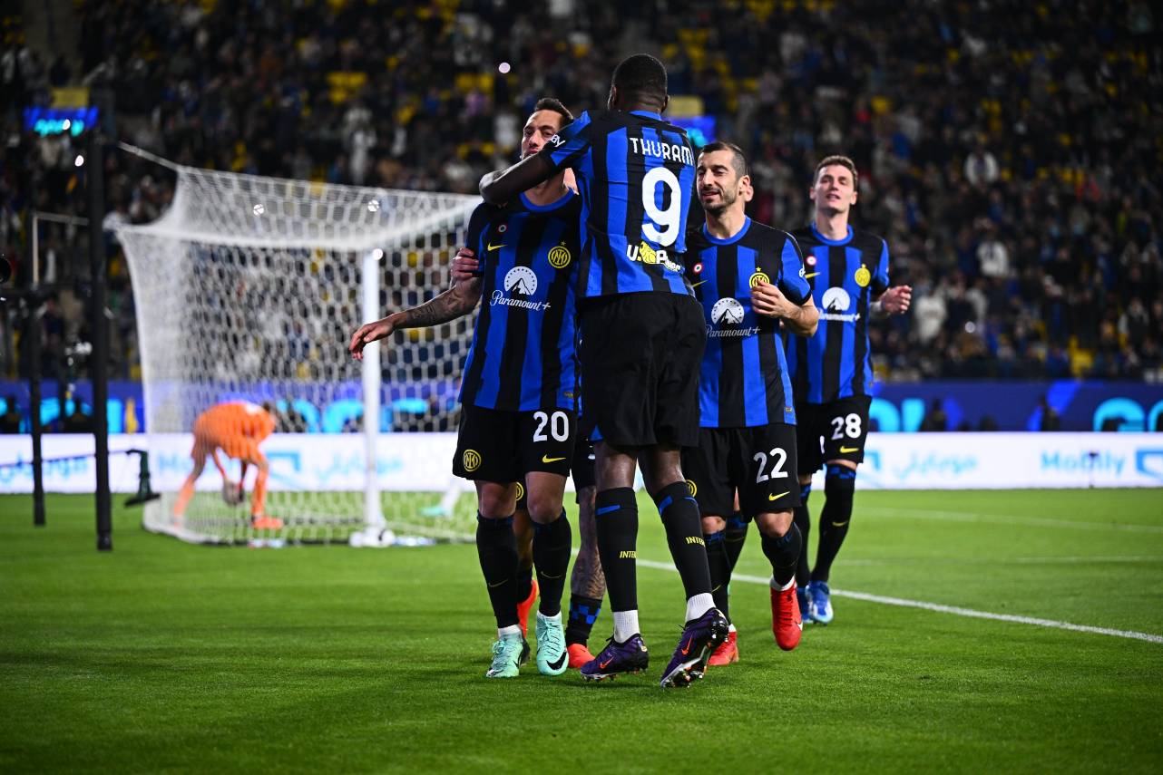 A Inter venceu a Lazio com certa tranquilidade. Foto: Reprodução/X