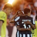 O Botafogo venceu o Madureira com gol de Jeffinho. Foto: Vitor Silva/BFR