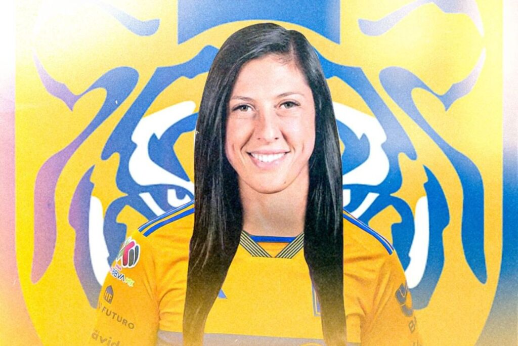 Jenni Hermoso foi anunciada como novo reforço do Tigres (Foto: Instagram/Reprodução)