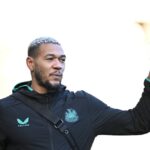 Joelinton tem contrato com o Newcastle até o fim da próxima temporada. Foto: Serena Taylor/Newcastle