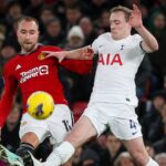 Manchester e Tottenham fizeram uma clássico movimentado. Foto: Reprodução/X