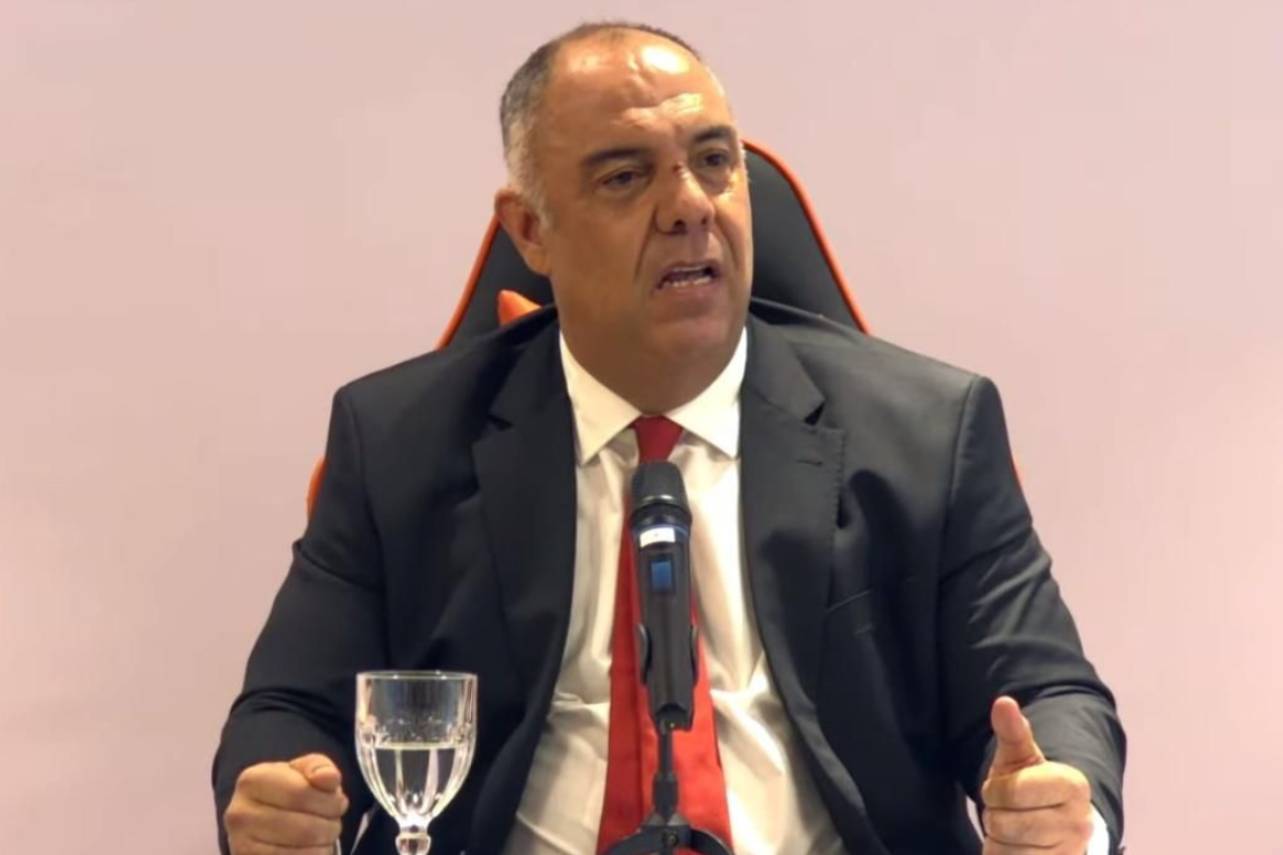 Conselheiros do Flamengo pedem a suspensão do vice-presidente. Foto: Reprodução/Fla TV