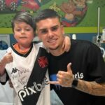 Gabriel Pec e Gui no primeiro encontro entre os dois. Foto: Reprodução/X