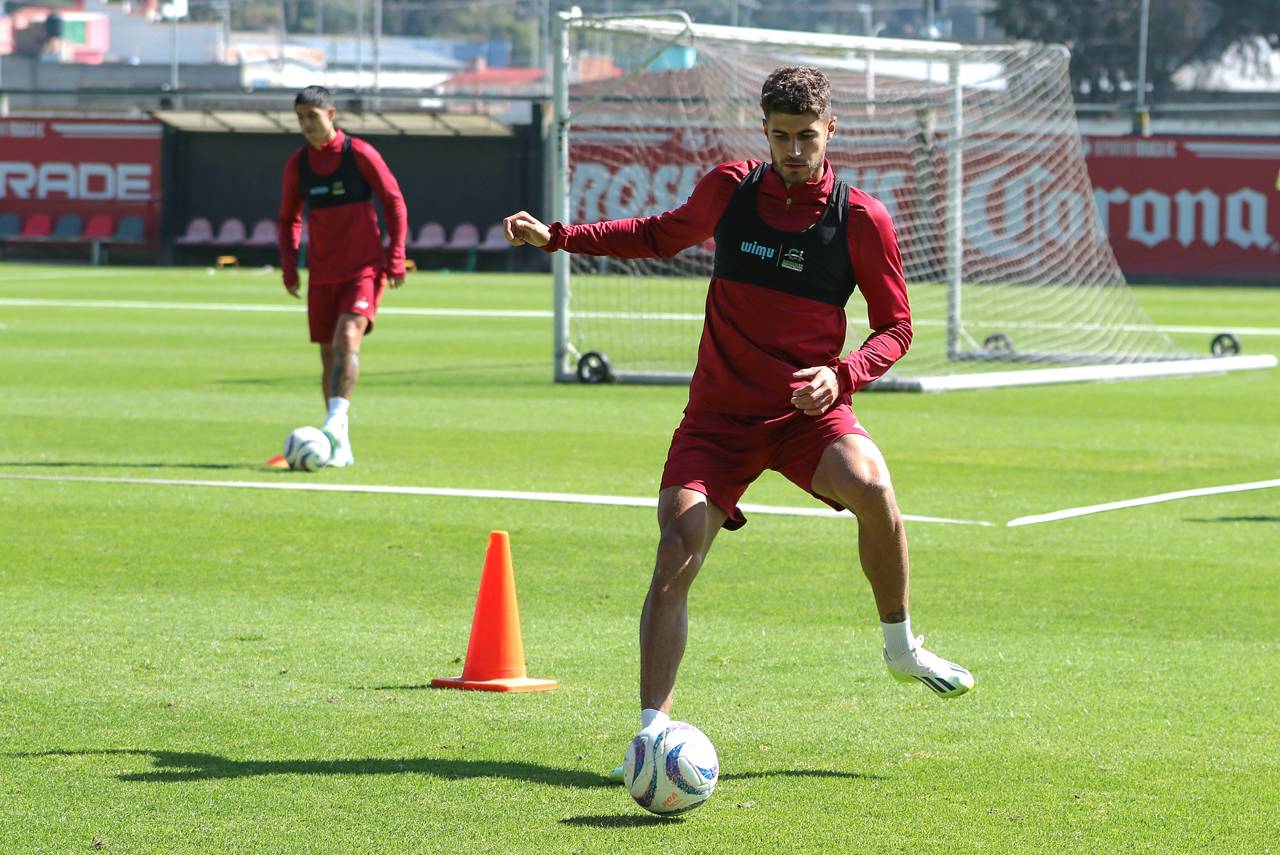 Pedro Raul que jogou no Vasco em 2022, estava no Toluca do México. Foto: Reprodução;Facebook