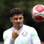 Raphael Veiga foi o artilheiro do Palmeiras na temporada passada. Foto: César Greco/Palmeiras