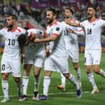 Palestina conseguiu classificação inédita para as oitavas da Copa da Ásia (Foto: Giuseppe Cacace/AFP)