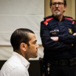 Daniel Alves em julgamento na Espanha