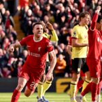 Jota abriu o placar para o Liverpool