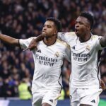 Brasileiros comemoram gol do Real Madrid