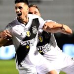 Risso comemora belo gol contra o São Paulo