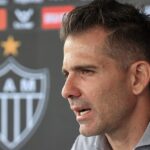 Victor em entrevista coletiva do Atlético-MG