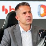 Victor durante apresentação no Atlético-MG