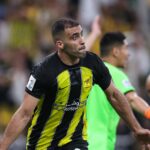 Hamdallah comemora gol do Al-ittihad