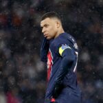 Alvo do Real Madrid, Mbappé durante último jogo do PSG