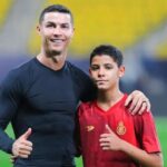 Cristiano Ronaldo e filho