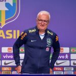 Treinador Dorival Júnior em coletiva de apresentação na Seleção Brasileira