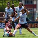 Lance do jogo entre Flamengo e Ferroviária na Supercopa Feminina 2023