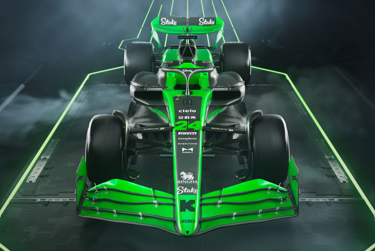 Carro da Stake F1 Team Kick Sauber para temporada 2024 da Fórmula 1