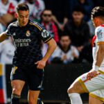 Lance do jogo Real Madrid x Rayo Vallecano no Campeonato Espanhol em 2024