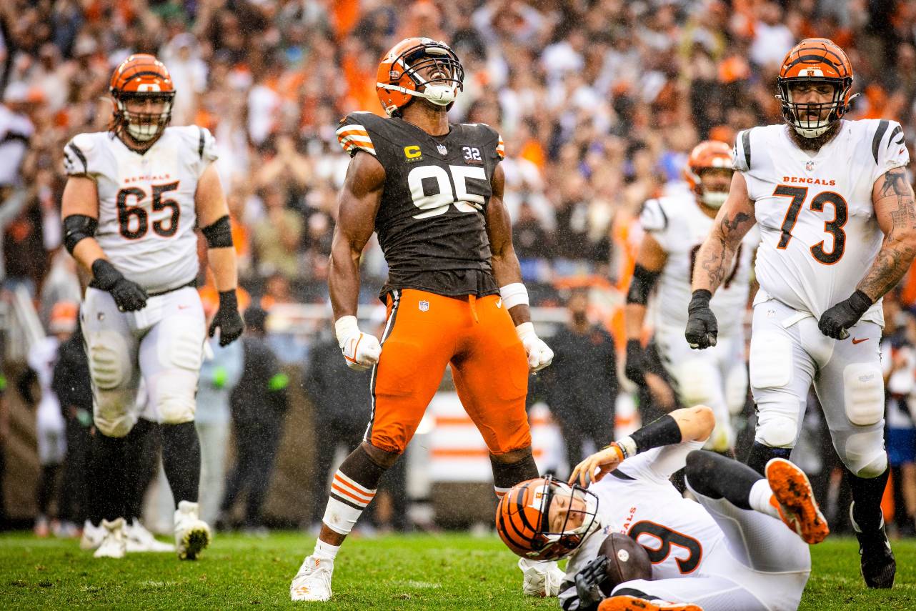 Browns e Eagles podem fazer o primeiro jogo da NFL no Brasil. Foto: Reprodução/X