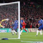 Gol de Van Dijk na prorrogação garantiu título do Liverpool sobre o Chelsea (Foto: X/Reprodução)