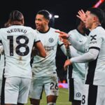 O Chelsea saiu atrás no placar ainda no primeiro tempo. Foto: Reprodução/X