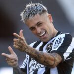 Diego Hernández fez o primeiro do Botafogo na vitória sobre o Audax (Foto: Vitor Silva/BFR)