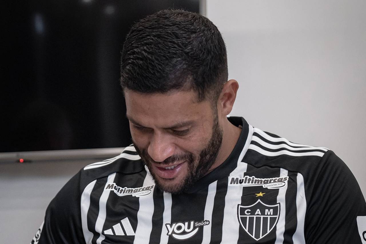 Hulk pode completar ao todo cinco temporadas pelo Atlético-MG. Foto: Pedro Souza/Atletico
