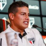 James Rodríguez deve deixar o São Paulo nos próximos dias (Foto: Miguel Schincariol/AFP)