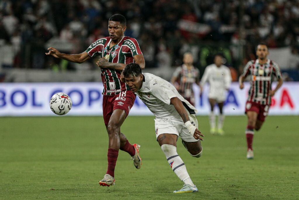 Fluminense precisa reverter desvantagem em jogo de volta contra a LDU (Foto: Lucas Merçon/FFC)