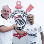 Matheuzinho assinou com o Corinthians até o fim de 2028. Foto: Rodrigo Coca/Corinthians
