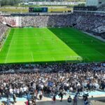 Neo Química Arena vai ser ampliada pelo Corinthians só depois do jogo da NFL em setembro. Foto: JP Drone/Neo Química Arena