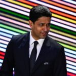 Presidente do PSG, Nasser Al-Khelaifi, durante Congresso da UEFA (Foto: Julien de Rosa/AFP)