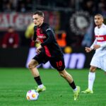 O Leverkusen esteve atrás do placar duas vezes, mas conseguiu a virada. Foto: Reproduçlão/X