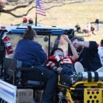 Ainda não se sabe o número total das vitimas dos disparos em Kansas após o Super Bowl. Foto:ANDREW CABALLERO-REYNOLDSAFP