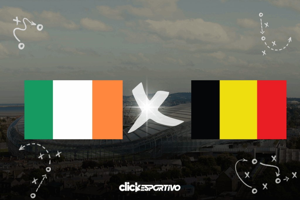 Irlanda x Bélgica