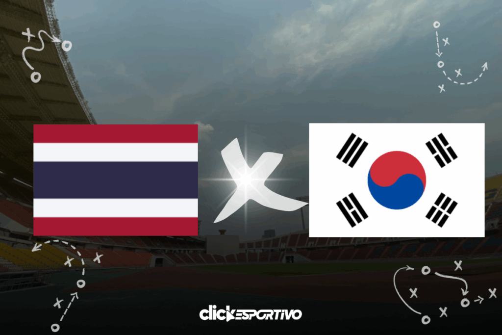 Tailândia x Coreia do Sul
