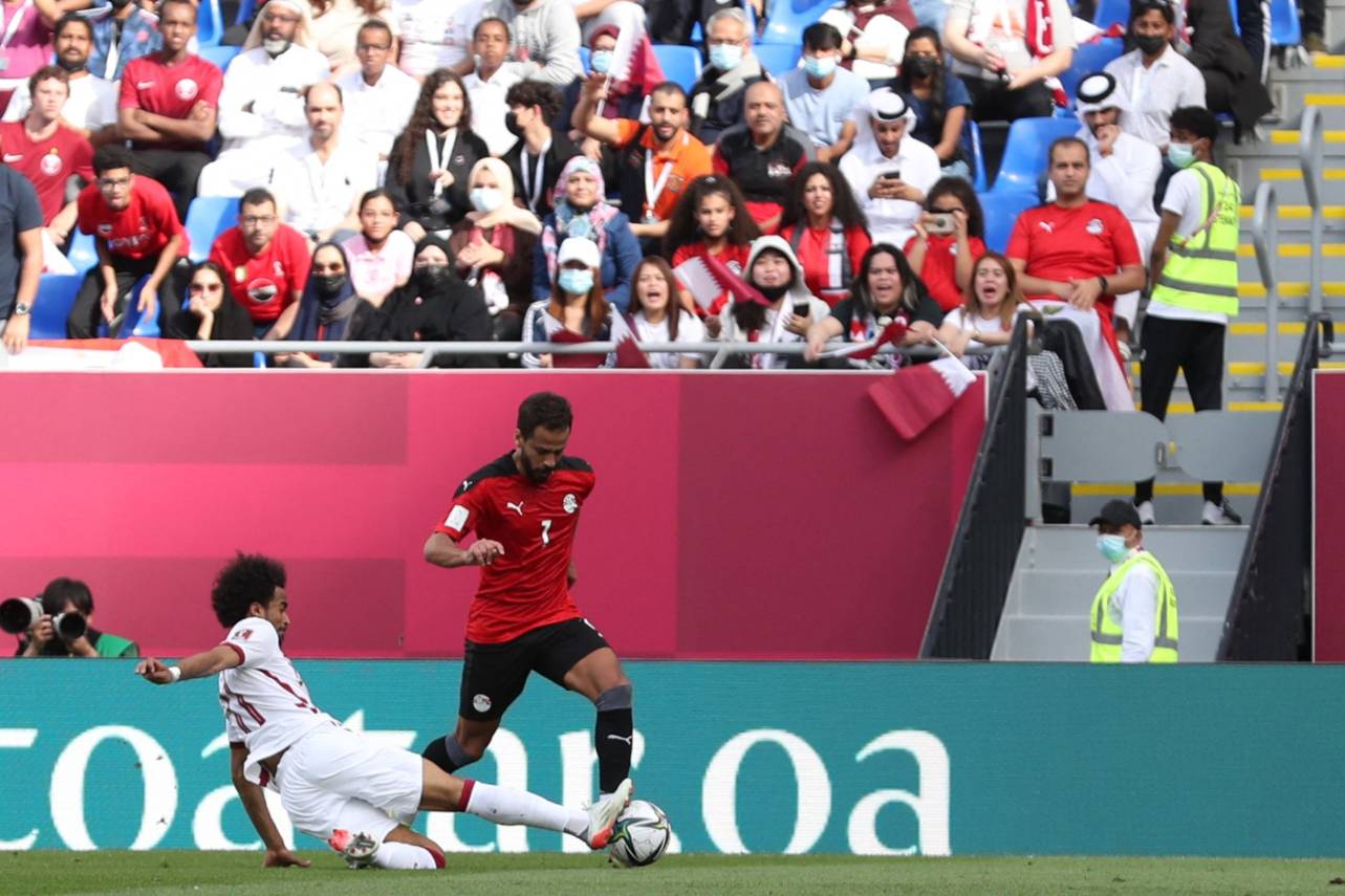 Ahmed Refaat foi companheiro de MOhamed Salah na Seleção do Egito. Foto: DENOURAFP