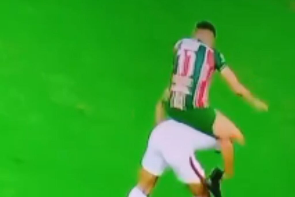 Lance curioso no Campeonato Potiguar.