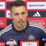 Grimaldo em coletiva da Espanha