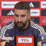 Carvajal em coletiva da Espanha