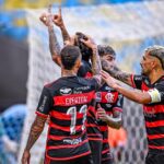 Pedro comemora gol pelo Flamengo