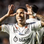 Otero marcou o gol da vitória do Santos