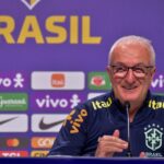 Treinador Dorival Júnior em entrevista na Seleção Brasileira