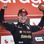 Piloto Felipe Baptista comemora pole no GP de Goiânia da Stock Car 2024