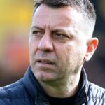 Treinador Roberto D'Aversa, do Lecce