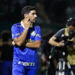 Abel Ferreira não citou o nome do direitor do São Paulo, Carlos Belmonte. Foto: Cesar Menotti/Palmeiras