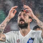 Francesco Acerbi alega que não proferiu uma frase racista. Foto: ALBERTO PIZZOLIAFP